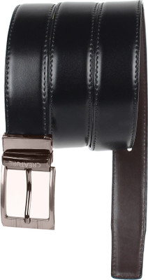 

CREATURE Men Formal Black Artificial Leather Belt