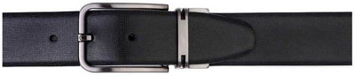 Satya Paul Men Black Genuine Leather Belt, Black*brown