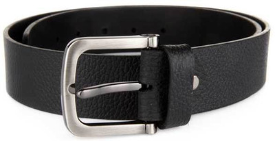 

Satya Paul Men Black Genuine Leather Belt