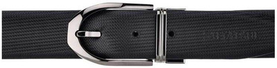 

Satya Paul Men Black Genuine Leather Belt, Black*brown