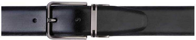 

Satya Paul Men Black Genuine Leather Belt, Black*brown