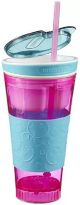 

Lagom Snackeez Multi Purpose Drink & Snack Travel Cups Mug 550 ml Sipper (Snackezz-ZBS4) 500 ml Sipper(Pack of 1, Multicolor)