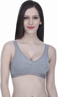 elina Women Sports Non Padded Bra(Grey)