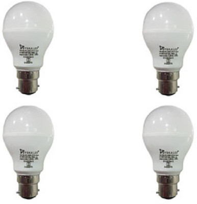 

Syska 9 W Round B22 LED Bulb(White, Pack of 4)