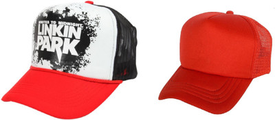 FashMade Self Design Sports/Regular Cap Cap(Pack of 2)