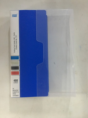 

SPS 480 Card Holder(Set of 1, Blue)