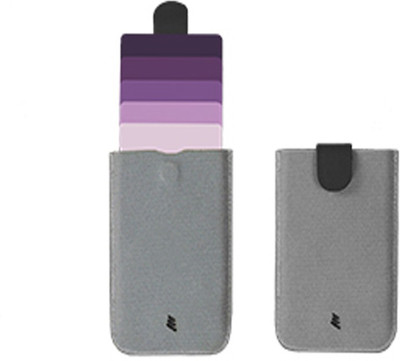 

Allocacoc Dax Wallet 6 Card Holder(Set of 1, Purple)