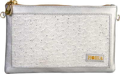 

Horra Casual Silver Clutch
