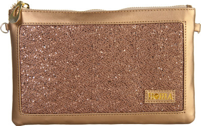 

Horra Casual Gold Clutch