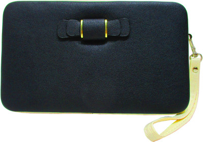 

RAHMAN BAGS Casual Black Clutch