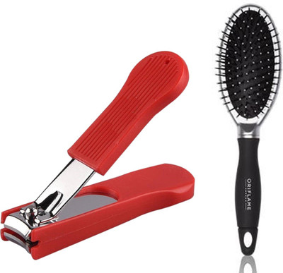 

Oriflame Sweden Cushion Brush (27131) With Nail Cutter(Set of 2)