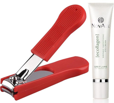 

Oriflame Sweden NovAge Ecollagen Wrinkle Smoothing Eye Cream 15ml (31546) With Nail Cutter(Set of 2)