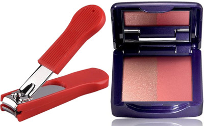 

Oriflame Sweden The ONE IlluSkin Blush 4g (Shimmer Rose - 30978) With Nail Cutter(Set of 2)