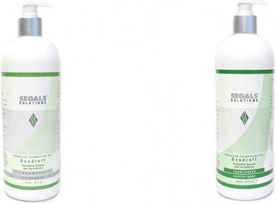 

Segals Solutions Segals Advanced Dandruff Shampoo and Segals Advanced Dandruff Conditioner - Litre Economy(Set of 2)