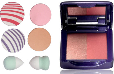 

Oriflame Sweden The ONE IlluSkin Blush 4g (Shimmer Rose - 30978) With Puff Sponge(Set of 7)