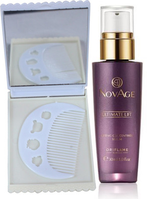 

Oriflame Sweden NovAge Ultimate Lift Lifting Concentrate Serum 30ml (31543) With Comb Mirror Set(Set of 3)