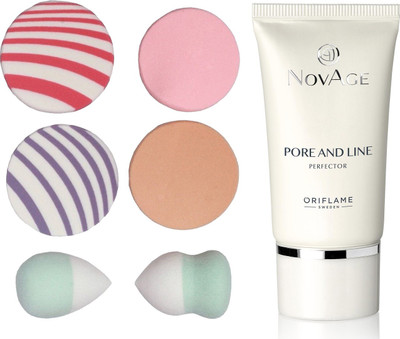 

Oriflame Sweden NovAge Pore and Line Perfector 30ml (33944) With Puff Sponge(Set of 7)