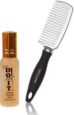 

Oriflame Sweden Detangling Comb (27130) With Just Doit Perfume 30ml(Set of 2)