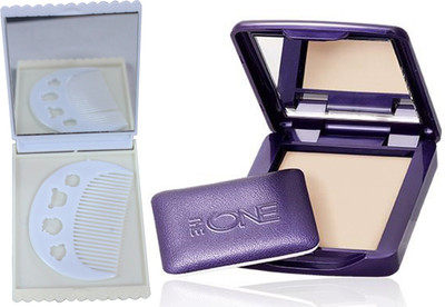 

Oriflame Sweden The ONE IlluSkin Powder 8g (Medium - 30613) With Mirror Comb Set(Set of 3)