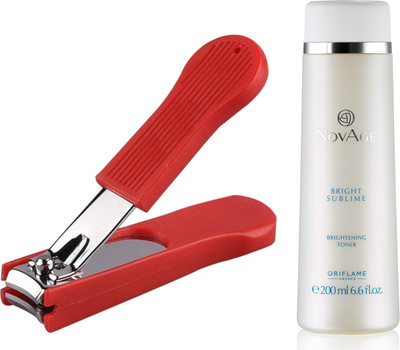 

Oriflame Sweden NovAge Bright Sublime Brightening Toner 200ml (32657) With Nail Cutter(Set of 2)