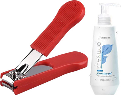 

Oriflame Sweden Optimals Whitening Cleanser- Normal/Combination Skin 200ml (26650) With Nail Cutter(Set of 2)