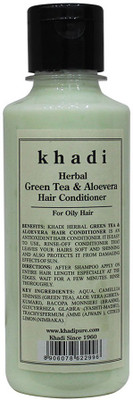 

Khadi Herbal Green Tea & Aloevera Hair Conditioner(210 ml)