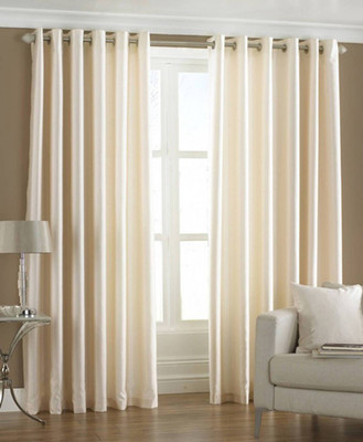 

Akshya 213 cm (7 ft) Polyester Door Curtain (Pack Of 2)(Plain, Multicolor)
