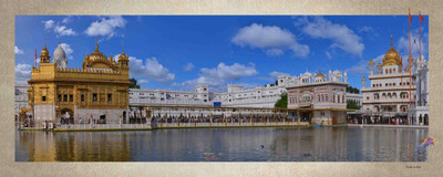 Golden Temple 3D Photo RGB 3D - 1 g