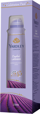 

YARDLEY ENGLISH LAVENDER CELEBRATION DEODORANT SPRAY (PACK OF 2) Body Spray - For Women(300 ml, Pack of 2)