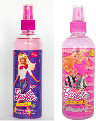

Barbie Pretty Girl and Pink Love Body Mist Pack of 2 Combo (200ML each) Body Mist - For Women(400 ml, Pack of 2)