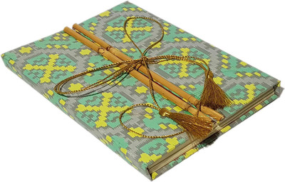 

Maken Style Collection A5 Diary(Handmade Paper Diary With Bookmark, Green)