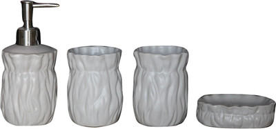 

The Art Affair Ceramic Bathroom Set(Pack of 4)
