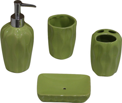 

The Art Affair Ceramic Bathroom Set(Pack of 4)