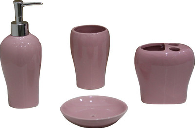 

The Art Affair Ceramic Bathroom Set(Pack of 4)