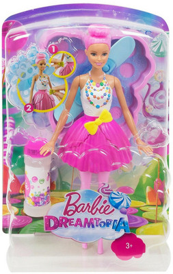 

Barbie Dreamtopia Bubbletastic Fairy Doll(Multicolor)