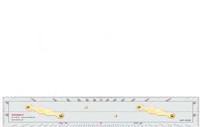 

Isomars Marine Parallel Bar Ruler(Clear)