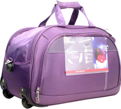 

Encore Luggage 24 inch/61 cm (Expandable) ENCORE STYLE DUFFLE 24 PURPLE Duffel Strolley Bag(Purple)