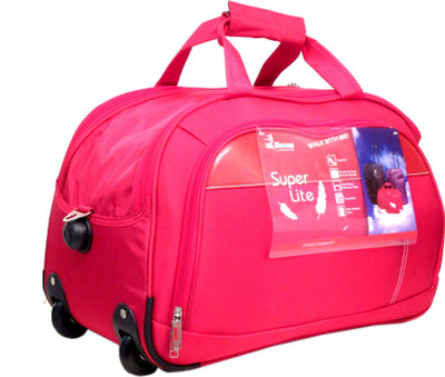 

Encore Luggage 20 inch/51 cm (Expandable) ENCORE STYLE DUFFLE 20 RED Duffel Strolley Bag(Red)