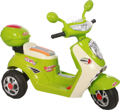 

Toyhouse Scooty 6V Rechargeable Scooter Battery Operated Ride On(Green)