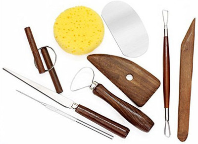 

Isomars 9 Piece Pottery Tool Set Engraving Set