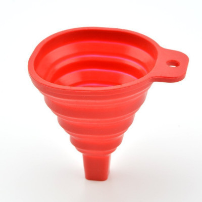 

Everbuy Random Color Small Collapsible Silicone Oil Sauce Silicon Funnel Silicone Funnel(Multicolor, Pack of 1)