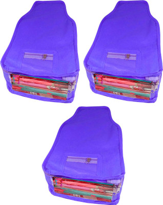 

Atorakushon new and modern stylish dresses covers Non Woven, Blouse , Saree Lahenga cover / Wedding Gift, wardrobe orgniser\Regular Clothes Bag, Vanity pouch Pack Of 3 (Blue) at 3 pcs Blouse Cover Non woven Blue(Blue)