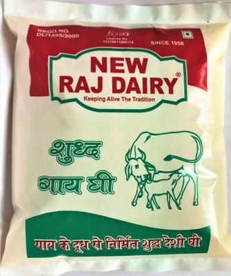 

New Raj Dairy Cow Ghee 1000 g Pouch