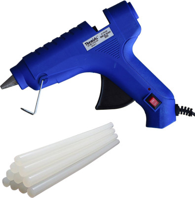 

Themisto Hot Melt Glue Gun 40 Watt On Off Switch With 15 Hot Melt Glue Sticks THC-40BL15 Standard Temperature Corded Glue Gun(11 mm)