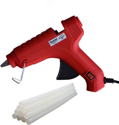 

Themisto Hot Melt Glue Gun 40 Watt On Off Switch With 10 Hot Melt Glue Sticks THC-40RT10 Standard Temperature Corded Glue Gun(11 mm)