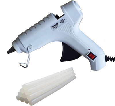 

Themisto Hot Melt Glue Gun 40 Watt On Off Switch With 10 Hot Melt Glue Sticks THC-40WT10 Standard Temperature Corded Glue Gun(11 mm)
