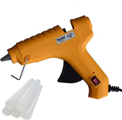 

Themisto Hot Melt Glue Gun 40 Watt On Off Switch With 5 Hot Melt Glue Sticks THC-40YT05 Standard Temperature Corded Glue Gun(11 mm)