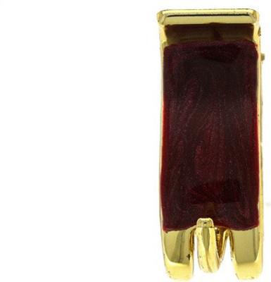 

Anuradha Art Jewellery Clutcher Back Pin(Red)