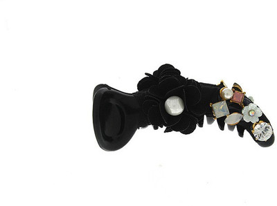 

Anuradha Art Jewellery Clip Banana Clip(Black)
