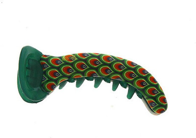 

Anuradha Art Jewellery Clip Banana Clip(Green)